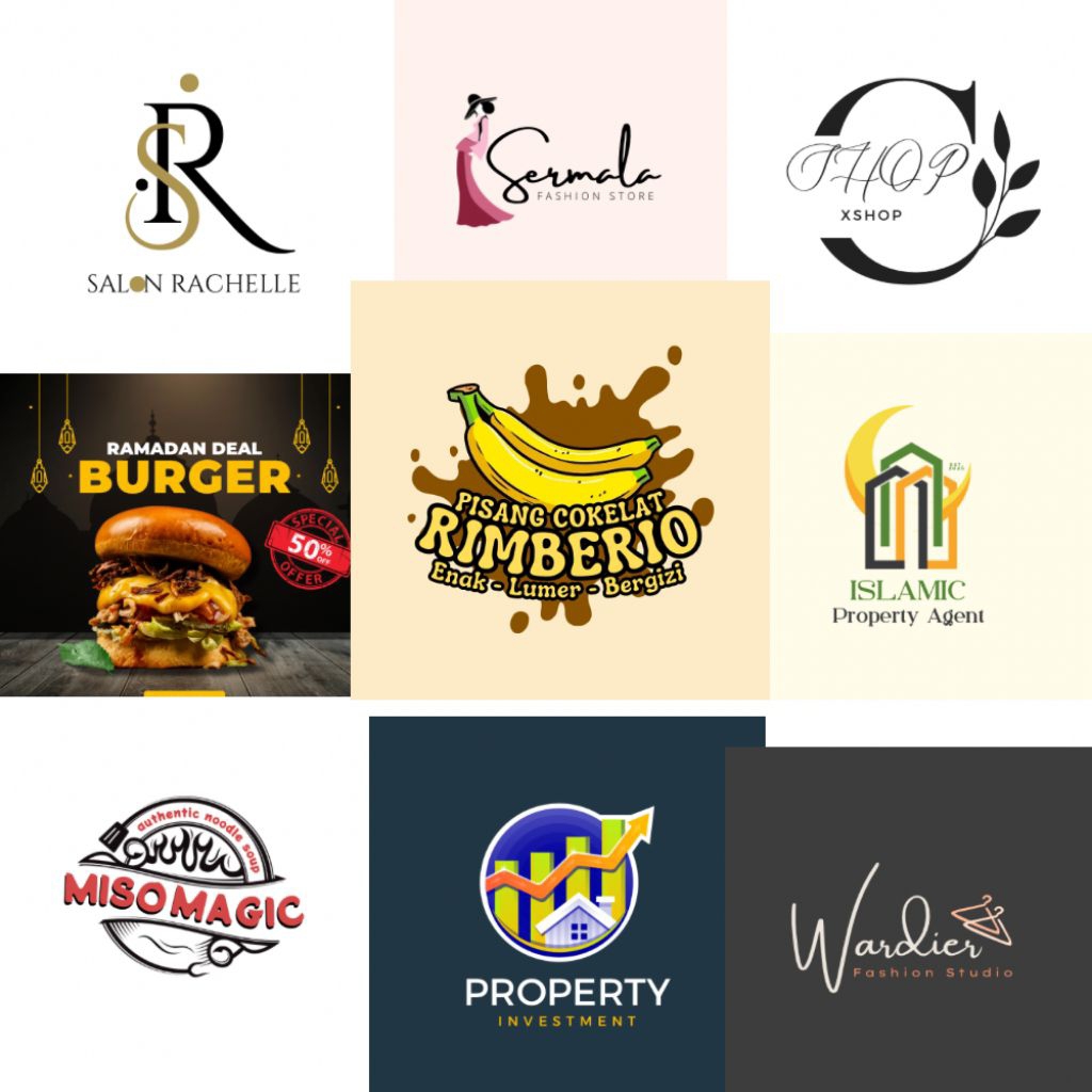 Jasa Desain Logo Custom Buat Brand Fashion dan Perusahaan