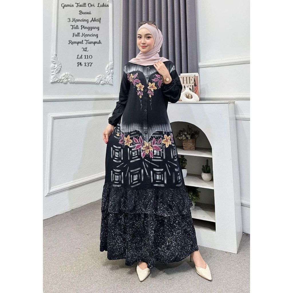 Gamis rempel ori twill premium 2025