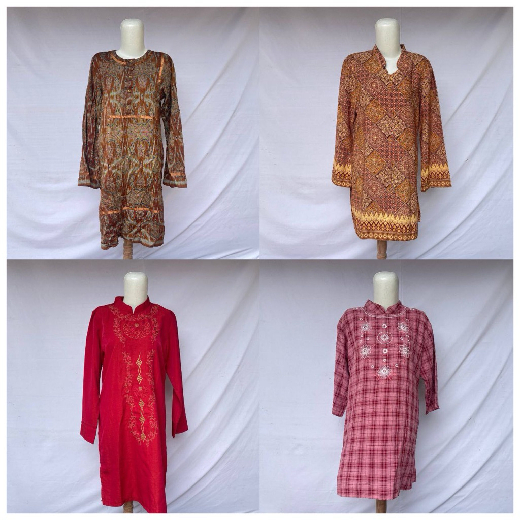 (Katalog 26) Tunik Wanita Tunik Wanita Motif Tunic Wanita Terbaru Tunic Wanit Kekinian Tunic Wanita 