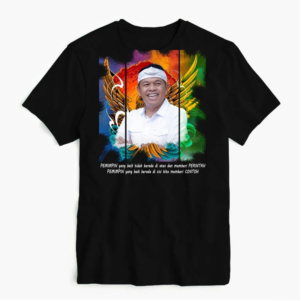 Kaos King Dedi Mulyadi - Kaos Pria Kain Katun Premium Cotton Combed 24s