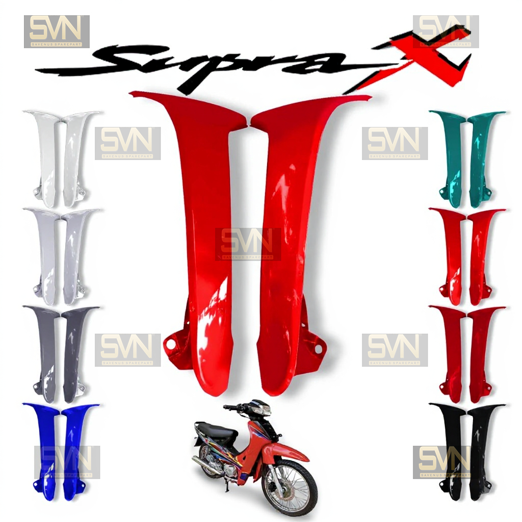 Sayap Luar Supra X Lama Kepang Supra All Warna abu putih biru merah silver maroon