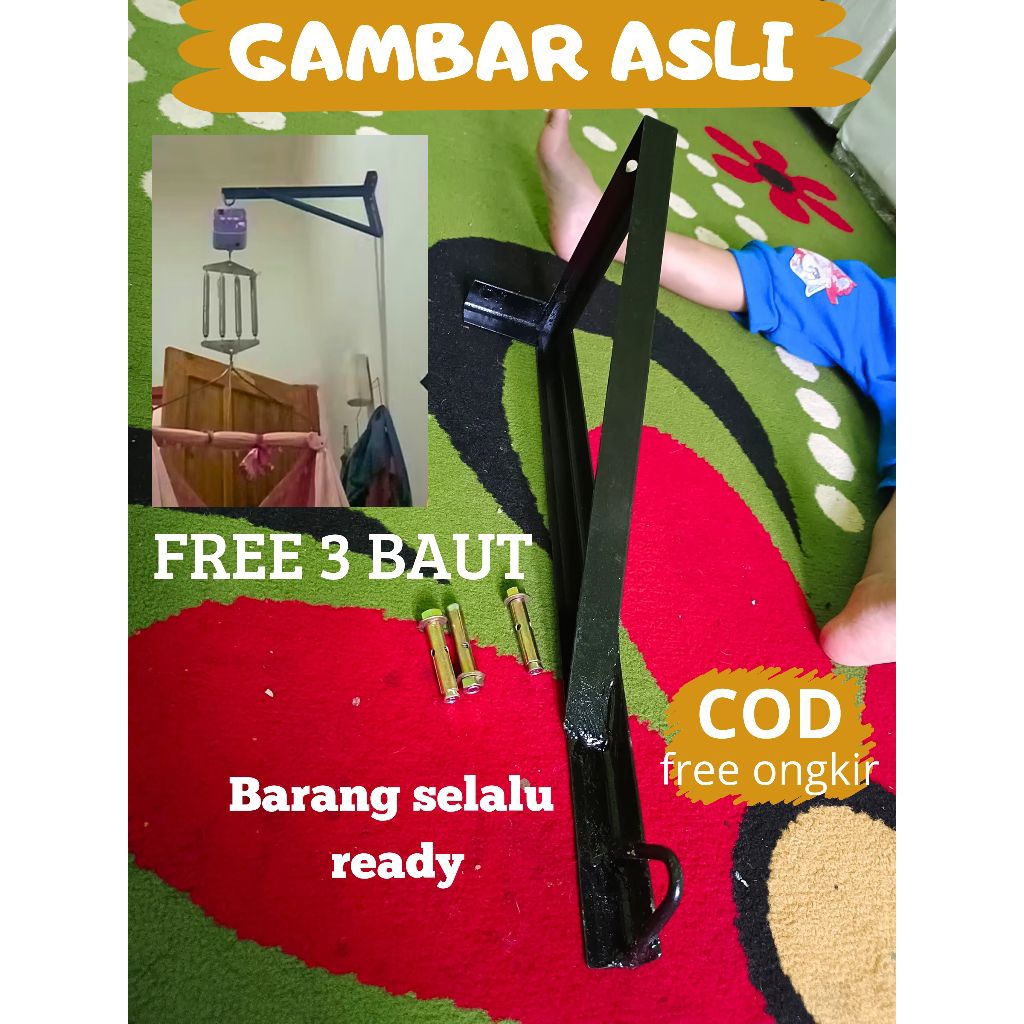 Stand Ayunan Listrik bayi / Besi Ayunan listrik bayi / Besi sangkar burung / Besi gantungan
