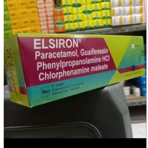Elsiron tablet 1box isi 10strip
