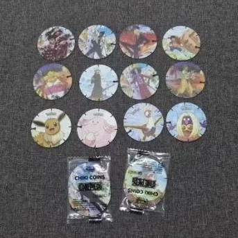 Tazos Chiki One Piece & Pokemon
