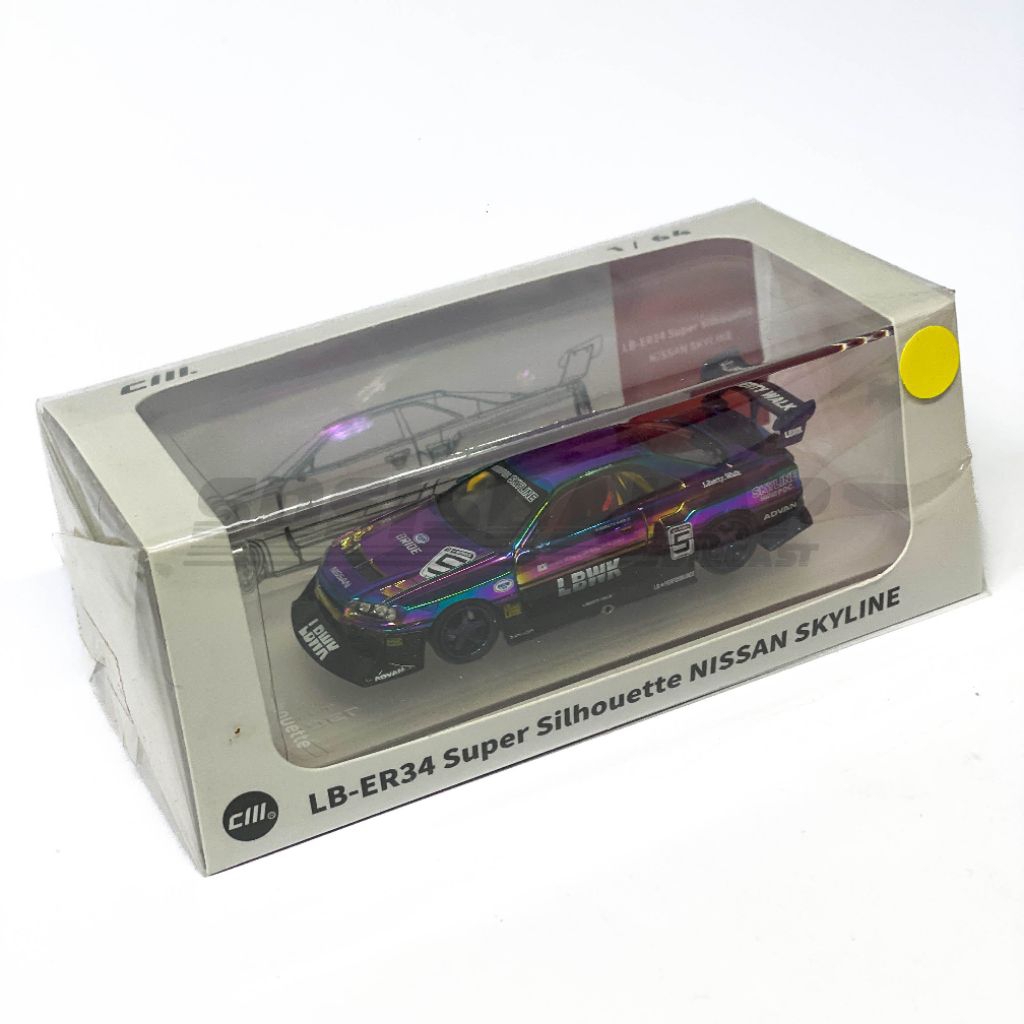 CM MODEL LB-ER34 SUPER SILHOUETTE NISSAN SKYLINE