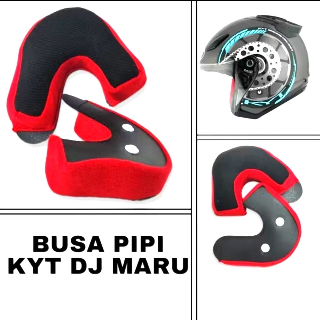 Busa pipi kyt DJ maru / busa helm kyt dj maru / bantalan pipi kyt dj maru