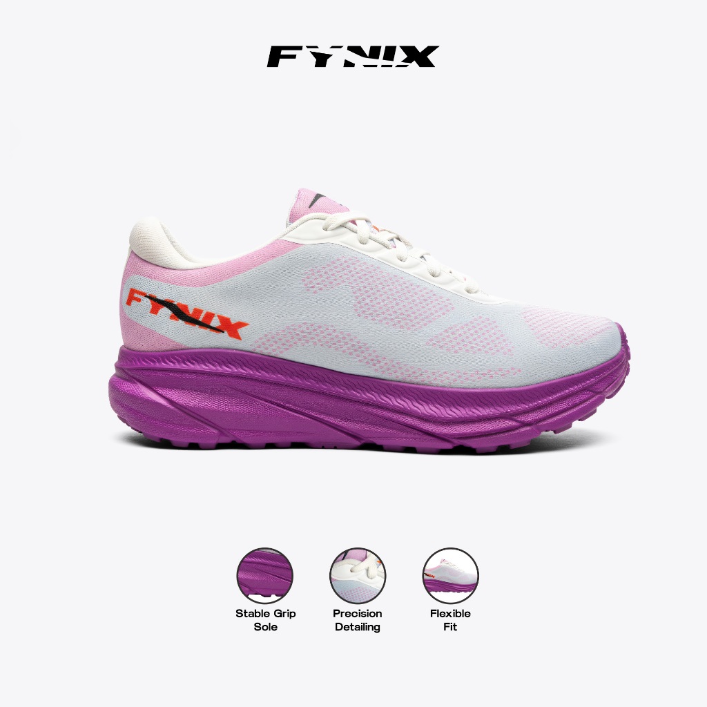 FYNIX Sepatu Lari - Running Shoes Wanita ZORA SERIES - SOFT PURPLE Original Size 36 - 40