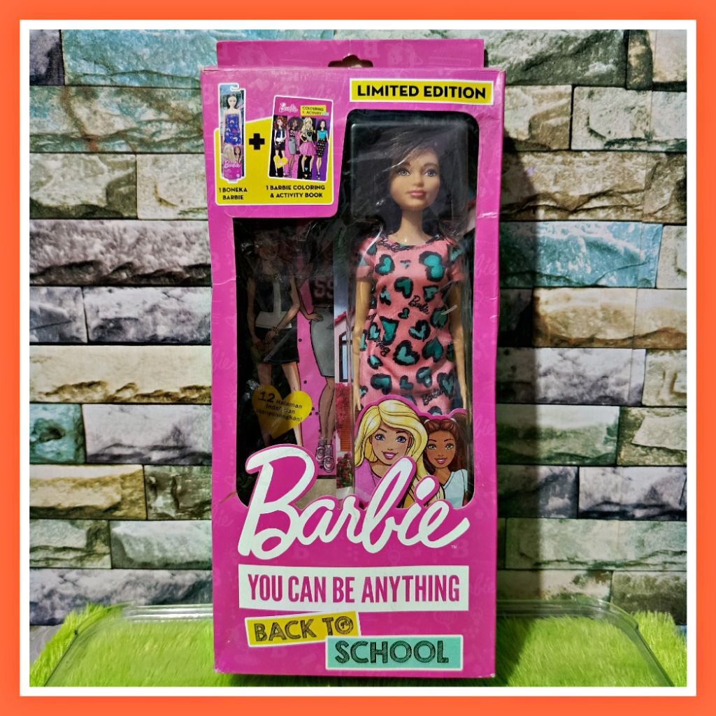 Barbie Basic Spesial Pack (Barbie + Buku Mewarnai) <- [NEW]