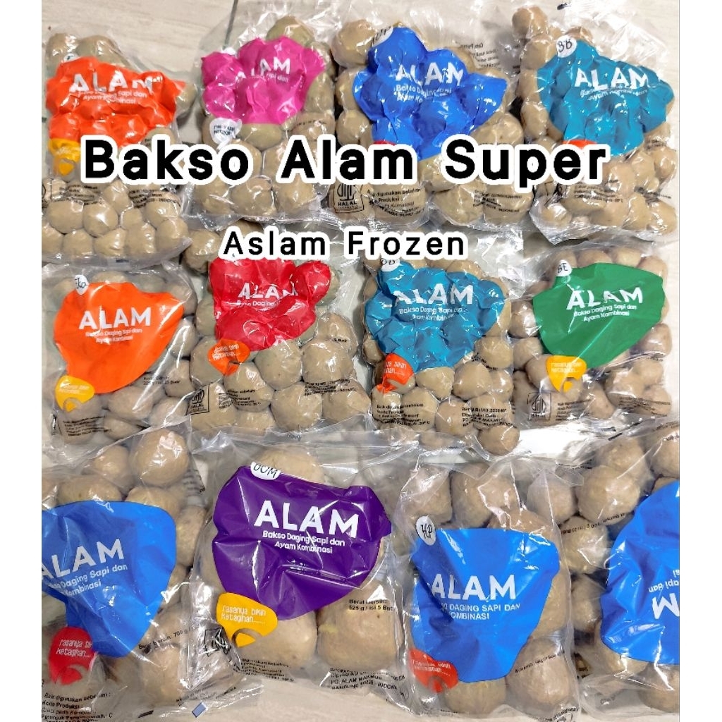 Bakso Alam Super Daging Sapi Kombinasi Ayam
