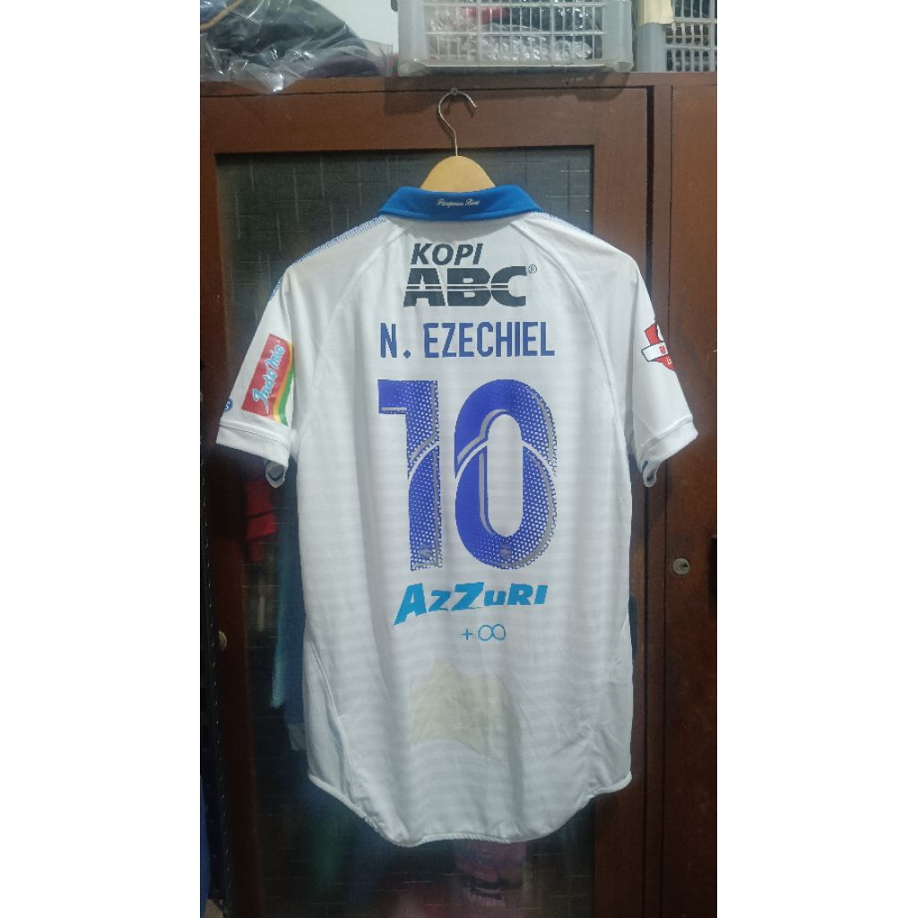 Jersey  Persib original away 2019 n. ezechiel 10
