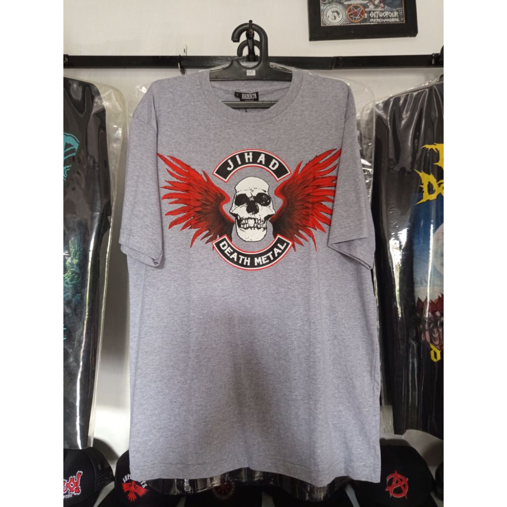 KAOS BAND JIHAD (ORI WARNA ABU)