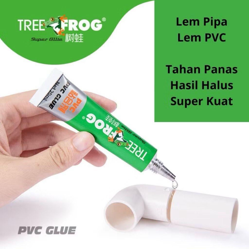 TREE FROG Lem kuat Pipa Super Kuat / Lem PVC SUPER KUAT  / Lem Pralon / lem untuk pvc / lem paralon 