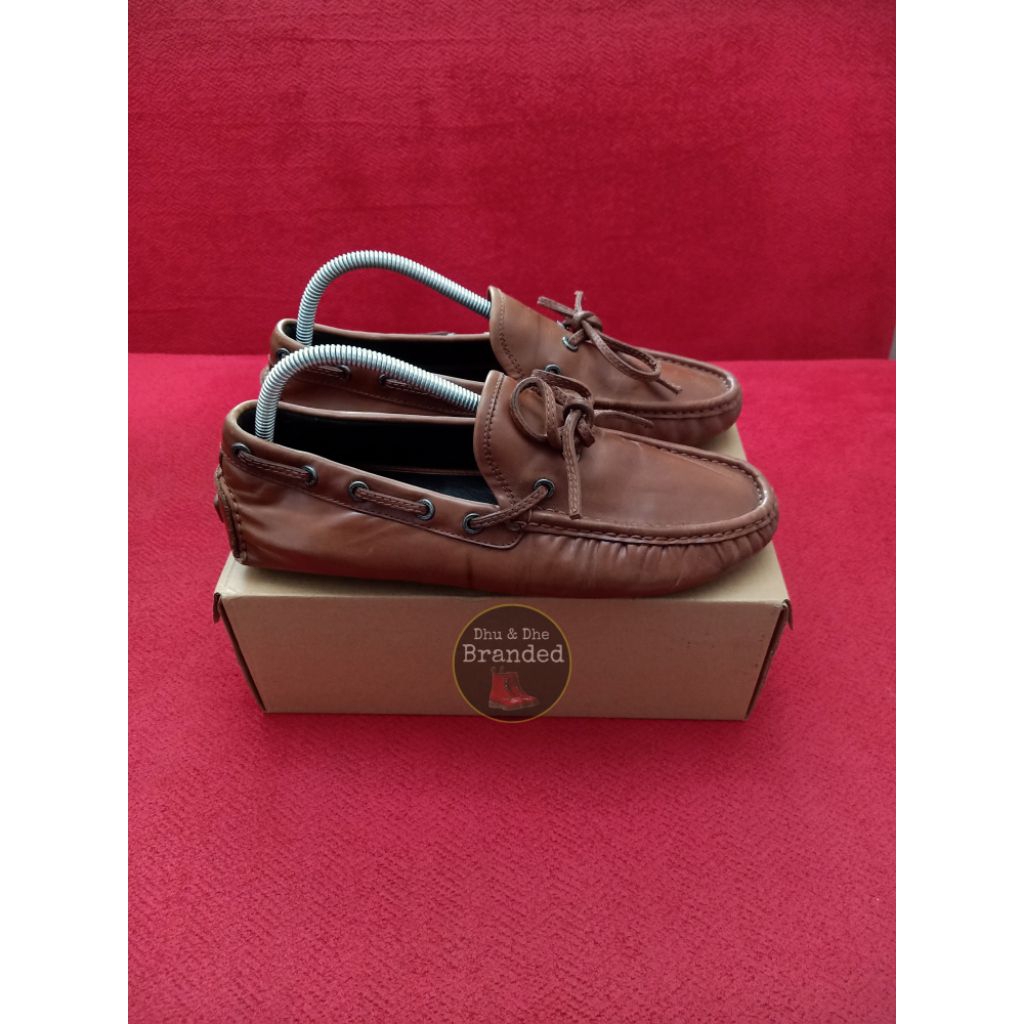 Sepatu Slip On COACH size 41 Original full Kulit ( pre love ) mewah