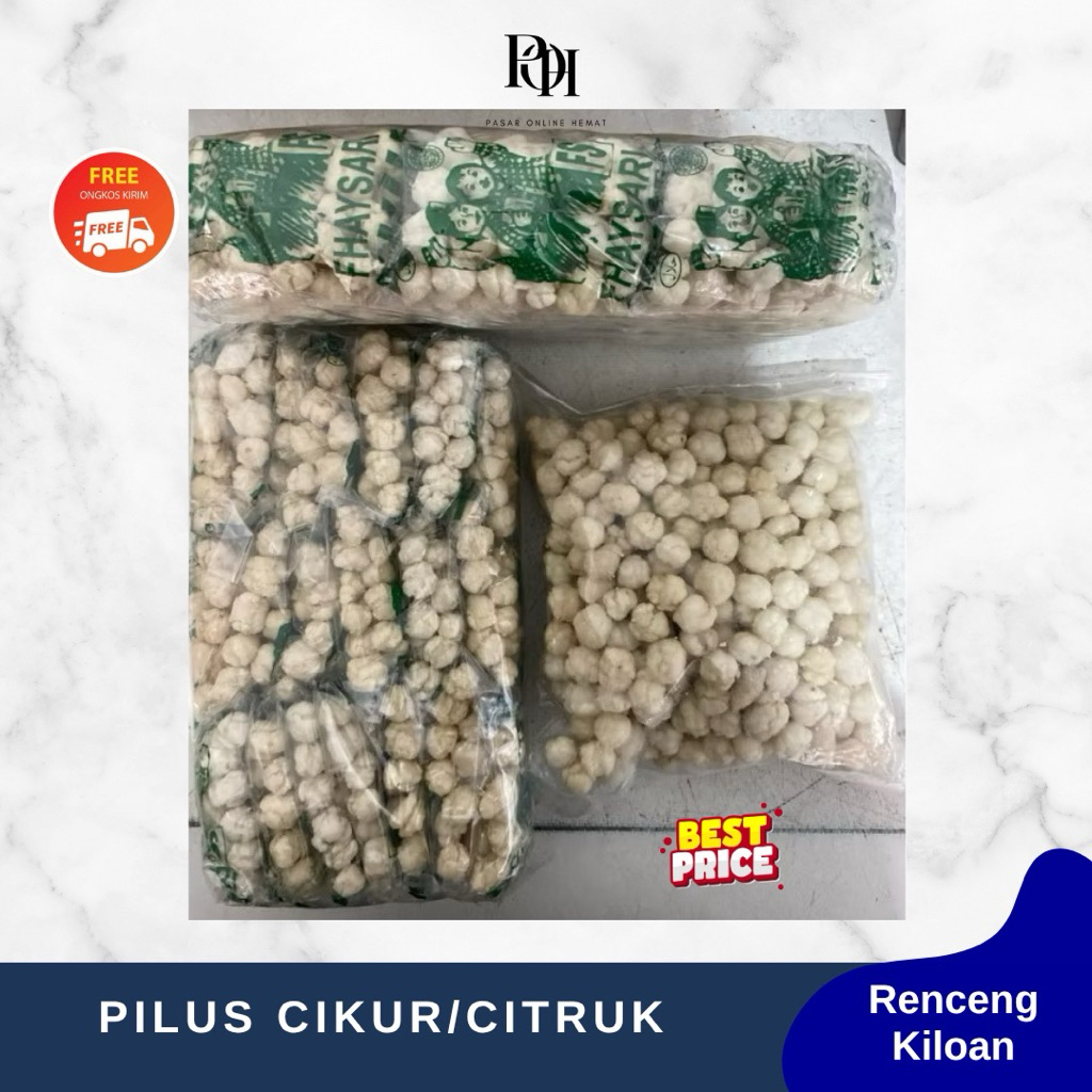 Pilus Cikur / Citruk ( RENCENG DAN KILOAN)