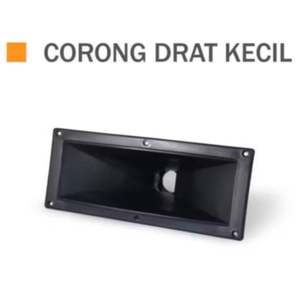 Horn Tweeter Drat Kecil 10,5 x 26,5 x 14,5cm Bahan Plastik Berkualitas UKURAN DRAT 2,5cm