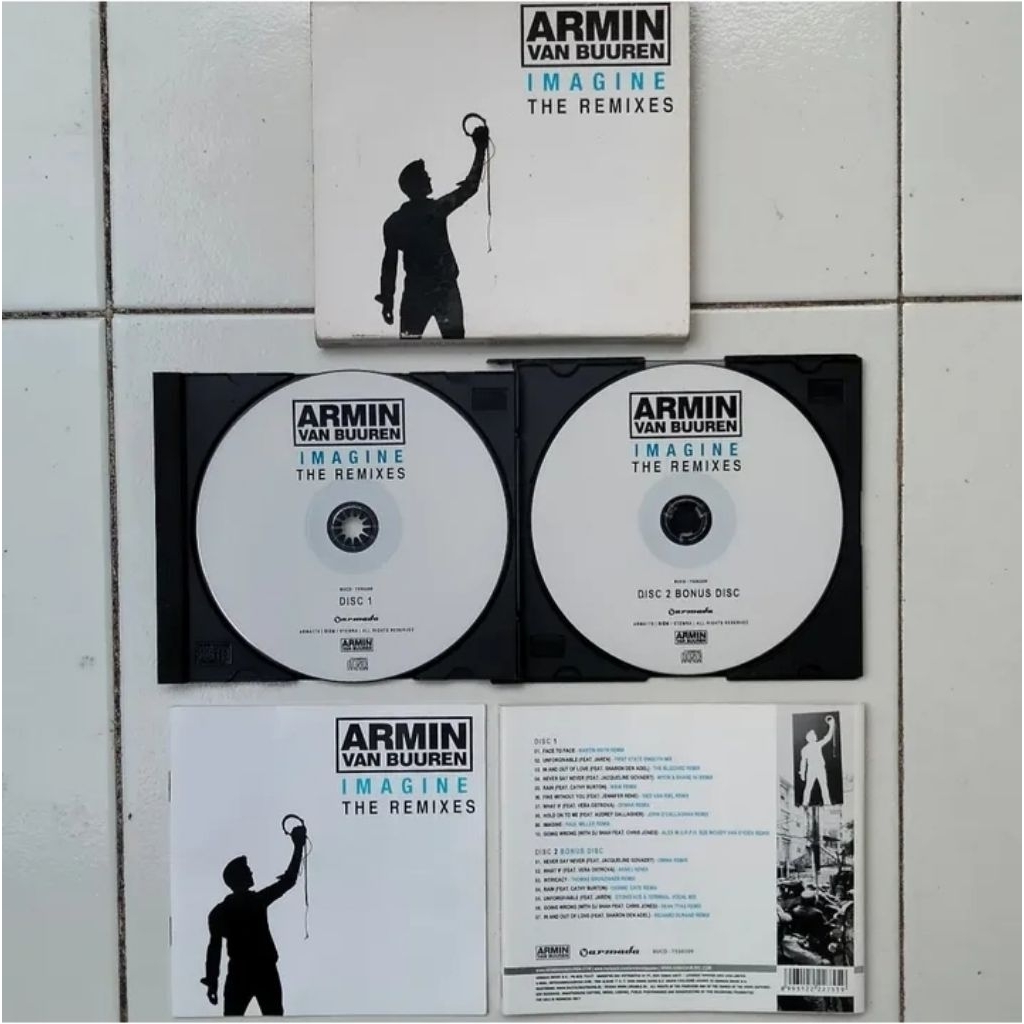 CD Armin Van Buuren - Imagine The Remixes 2 Disc