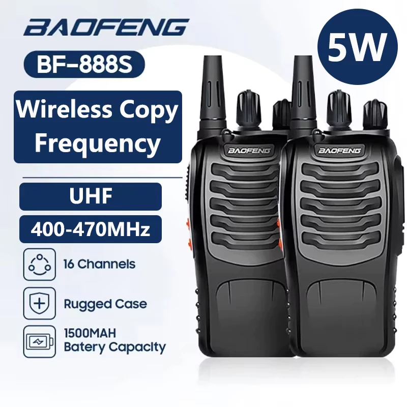 100%Ori HT Baofeng 888S / Baofeng Handy Talky RadioHT/ Antena Radio HT Baofeng 888S/Radio HT Walkie 