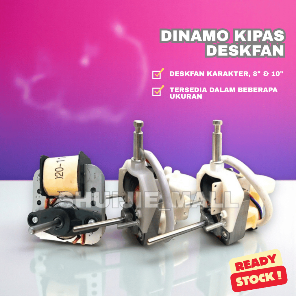 Dinamo Motor MULTI Kipas Angin Kecil Model Cosmos RRT karakter dan Merk Kipas Lainya/KIPAS MEJA/DESK