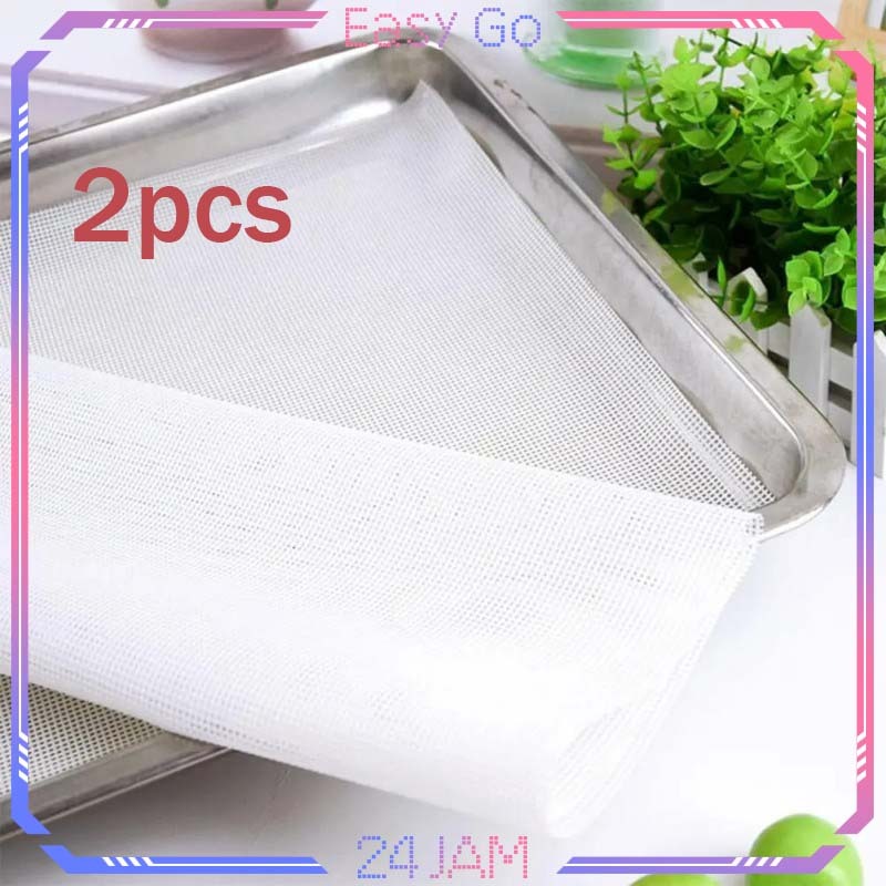 Alas Kukusan Dimsum Silikon 2pcs Alas Kukusan Anti Lengket Alas Kukus Anti Lengket Dimsum Alas Kukus