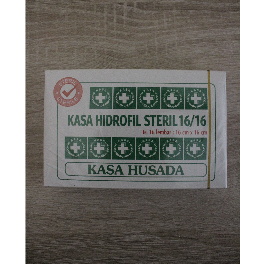 Kasa Steril Husada 16cm isi 16 Kasa Husada