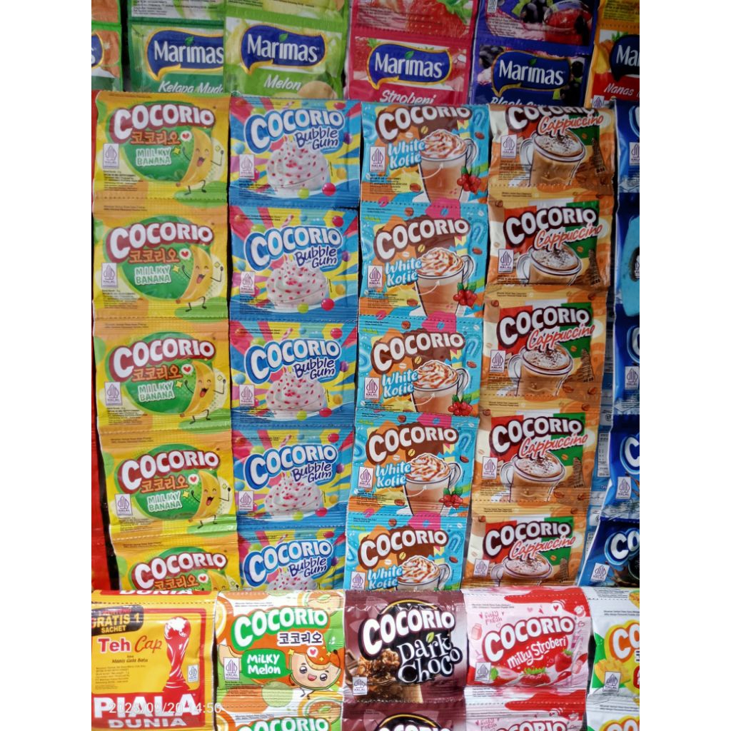 Cocorio Paket 3 Renceng ( Varian Milky 30 Sachet )