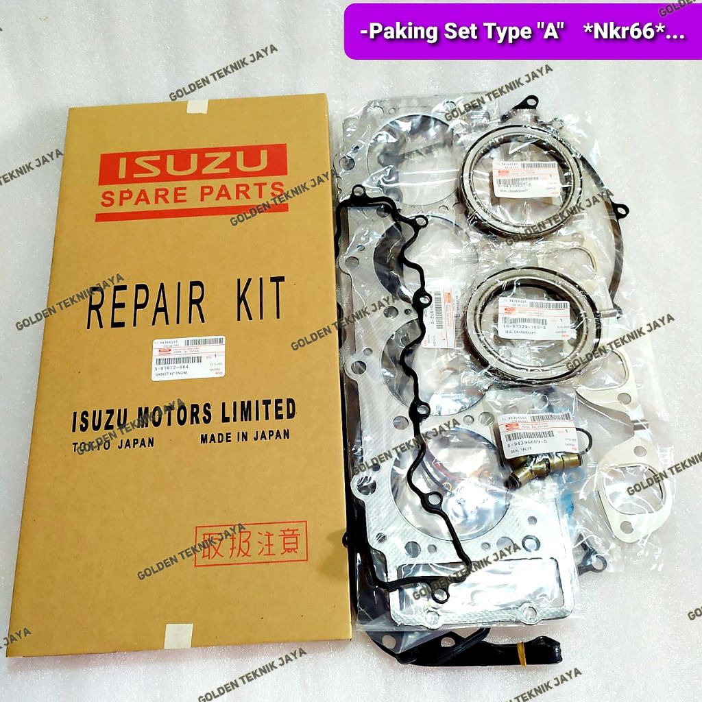 PACKING SET PAKING SET GASKET FULL SET ISUZU ELF NKR66 NKR 66