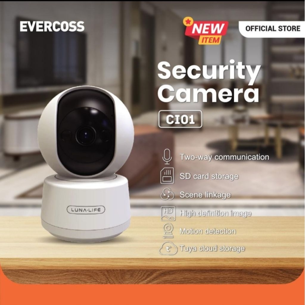 Smart Home CCTV IP Cam Security Luna Life CI-01
