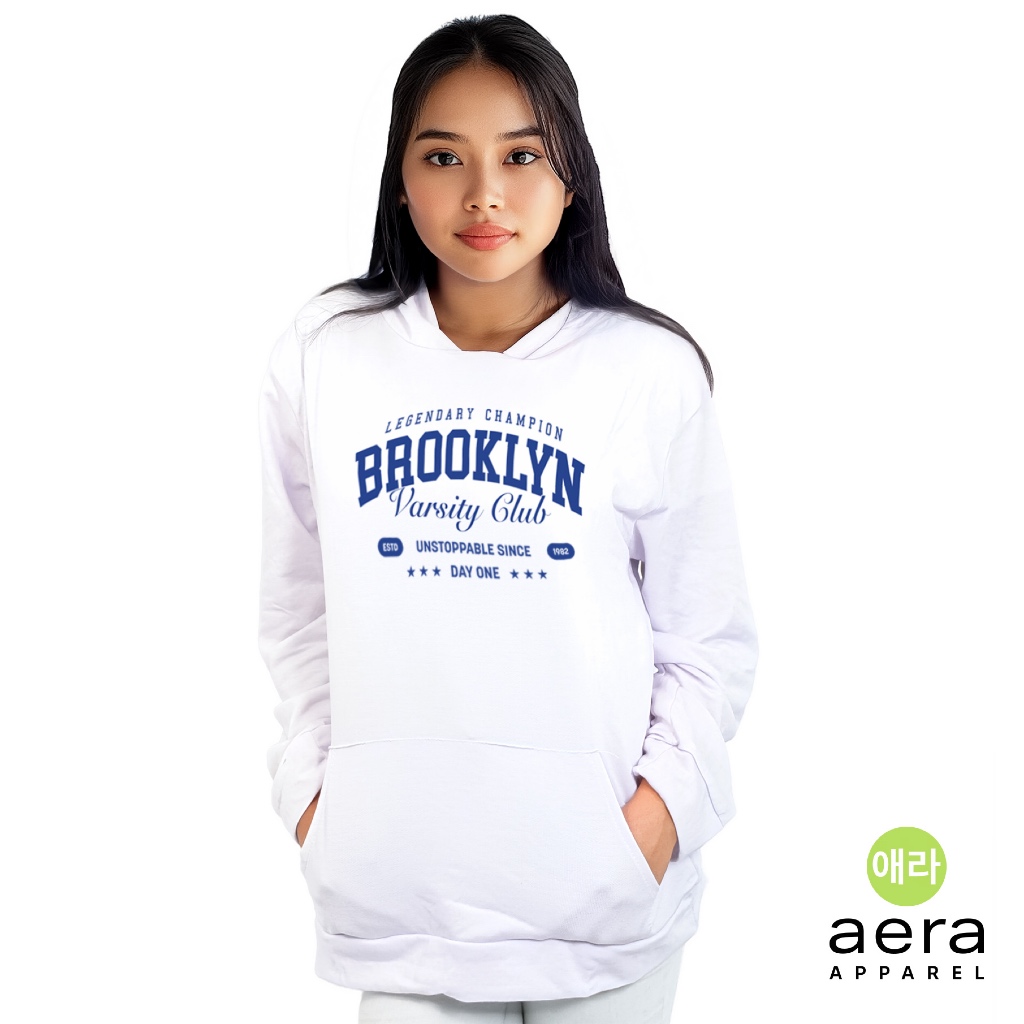 Jaket Hoodie Brooklyn Varsity New York