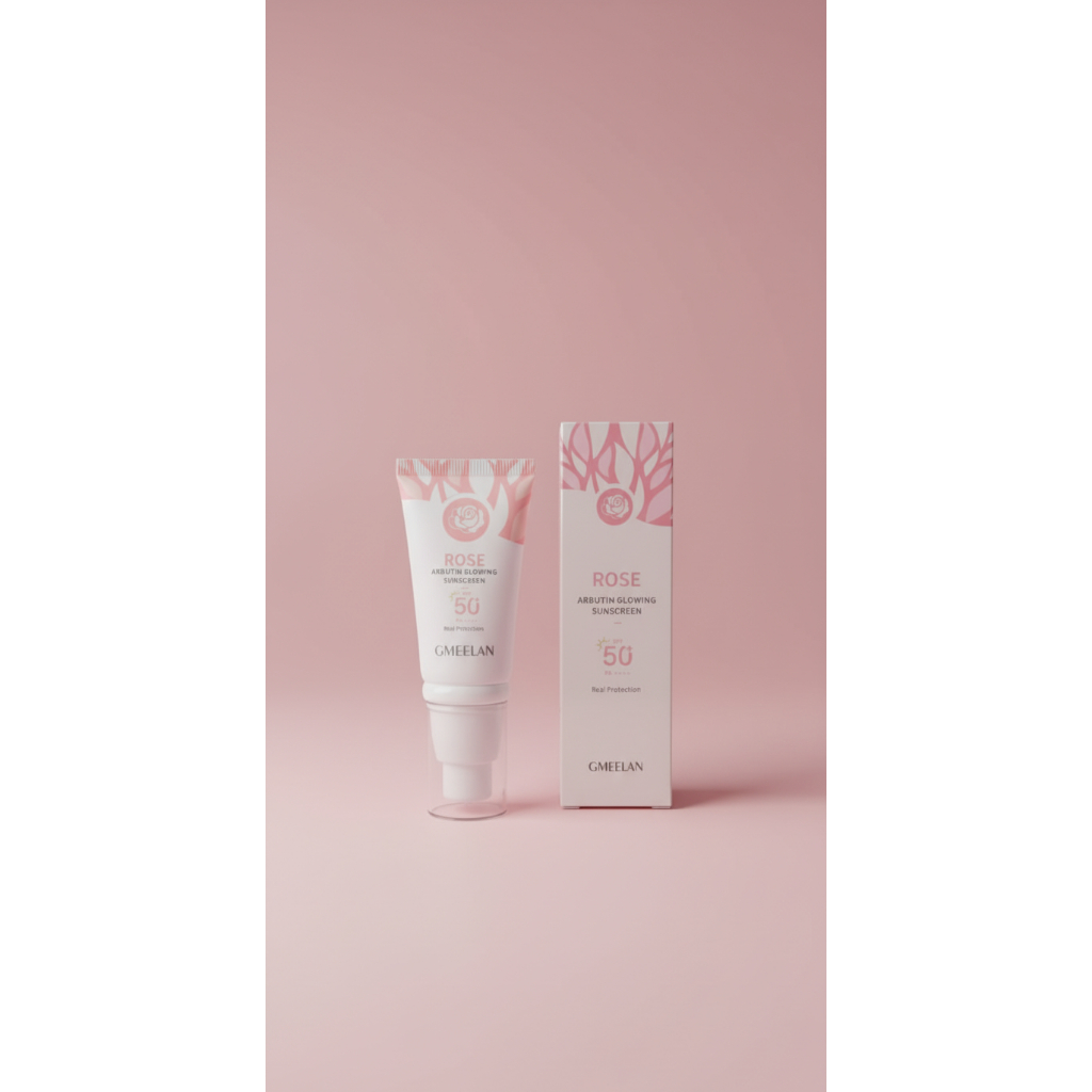 GMEELAN ROSE ARBUTIN GLOWING SUNSCREEN