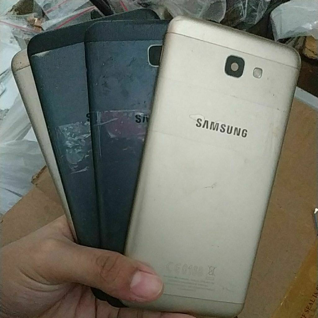 BACKDOOR BEKAS SAMSUNG J5 PRIME G570Y KURANG TOMBOL