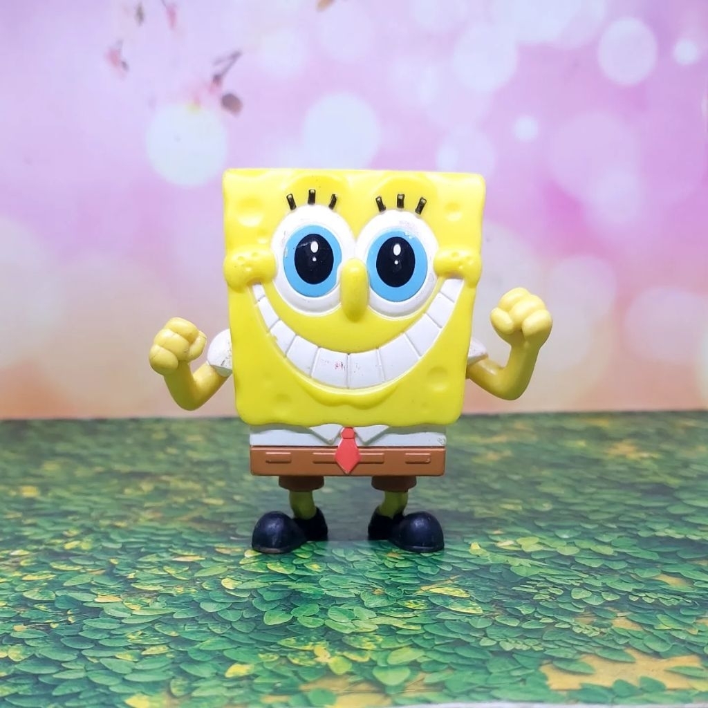 Spongebob nyengir Figure Mainan Happy Meal, McD