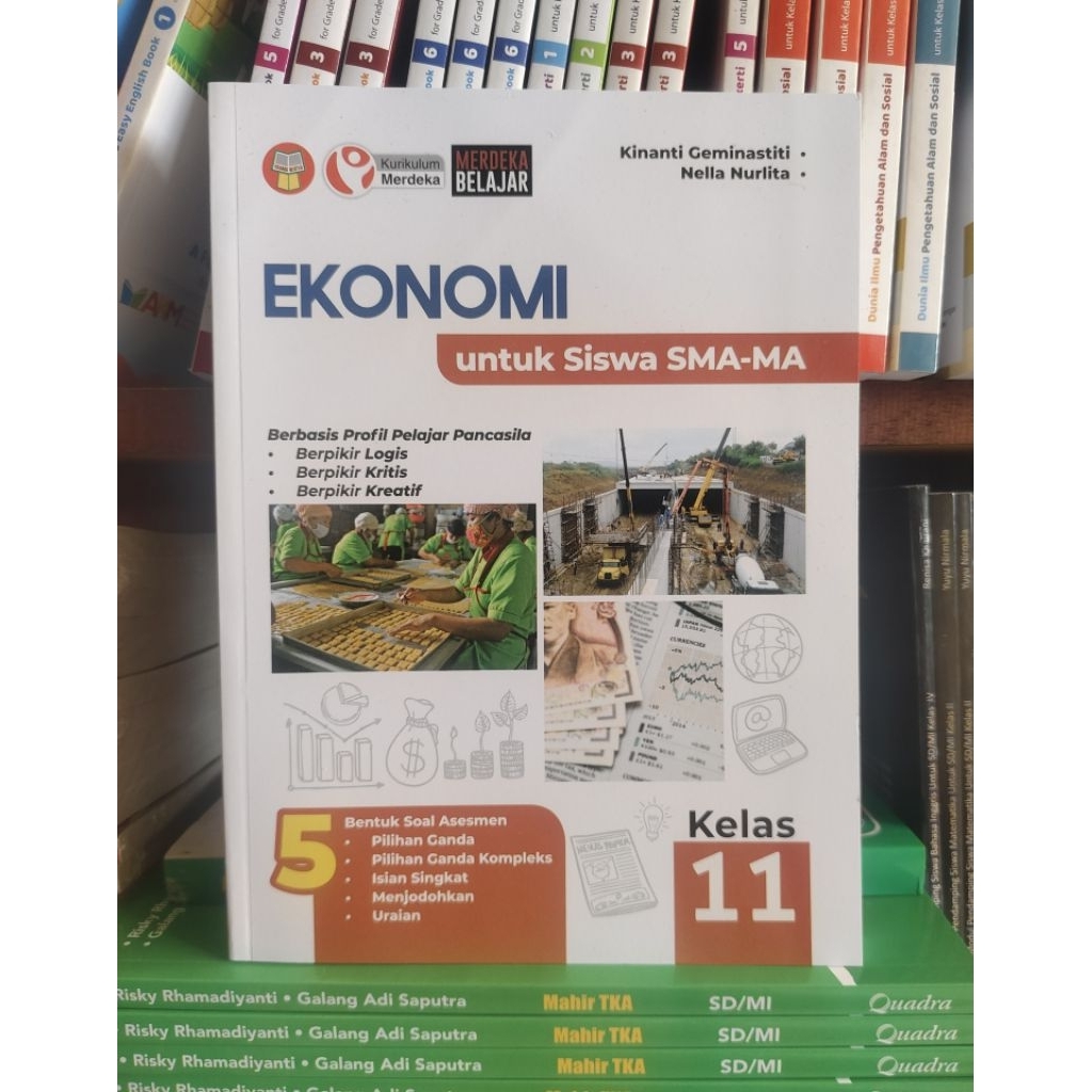 Original Ekonomi untuk Siswa SMA-MA kelas XI Kurikulum Merdeka Yrama Widya