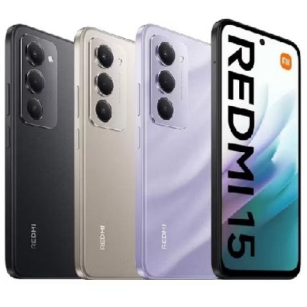 Xiaomi Redmi 15 4G NFC 8Ram/128Gb 8Ram/256Gb 7000mAh Garansi Resmi
