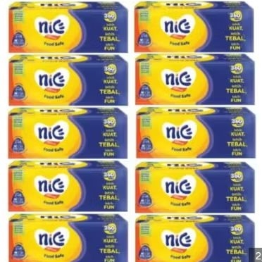 Nice tissu/( PAKET 4PCS TISSU NICE 360HELAI )/360helai nice tissu
