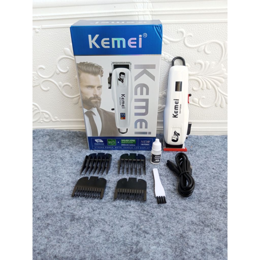 Kemei PG809A / KM PG809A Alat Cukur Rambut Elektrik Profesional Rechargeable Kemei KM PG232