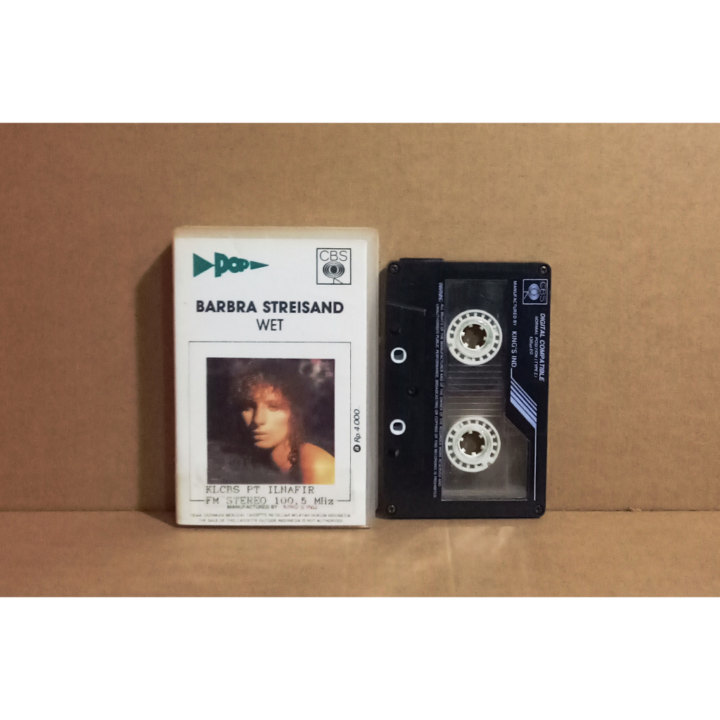 BARBRA STREISAND - WET - Kaset