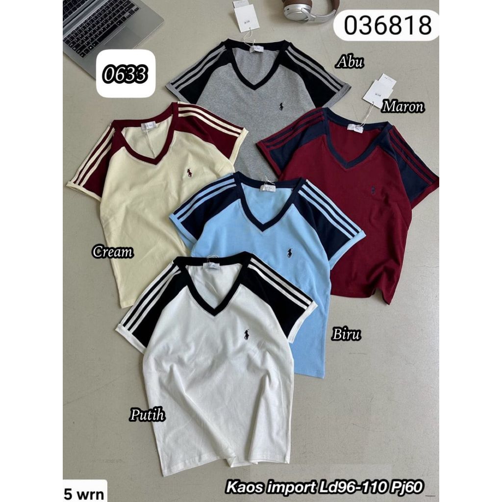 JL 0633 Kaos imp list