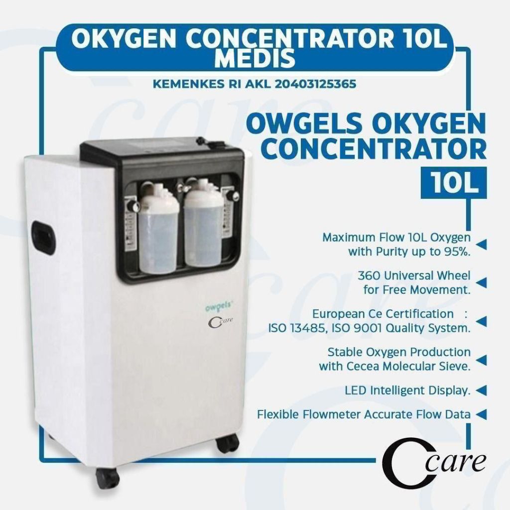 oksigen portabel owgels 10 liter