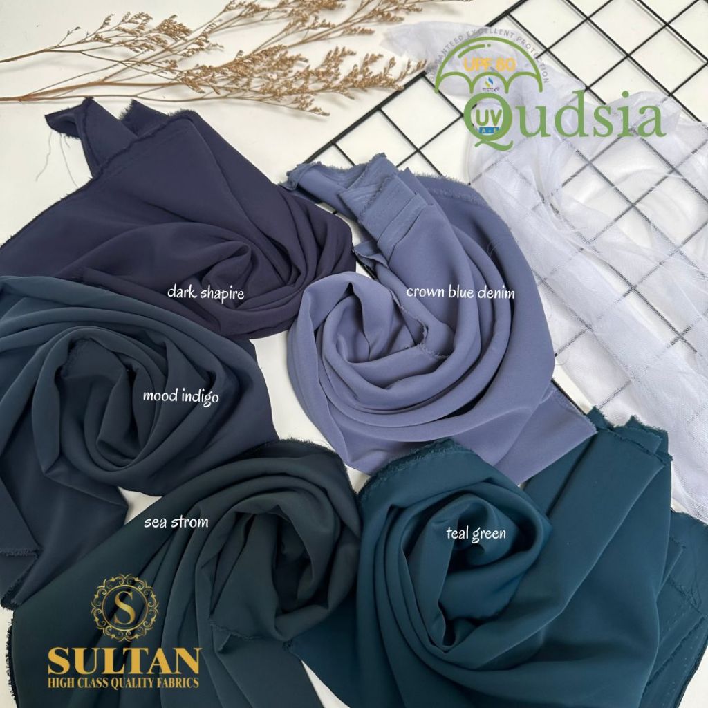 Kain Abaya Sultan Qudsia Anti Uv