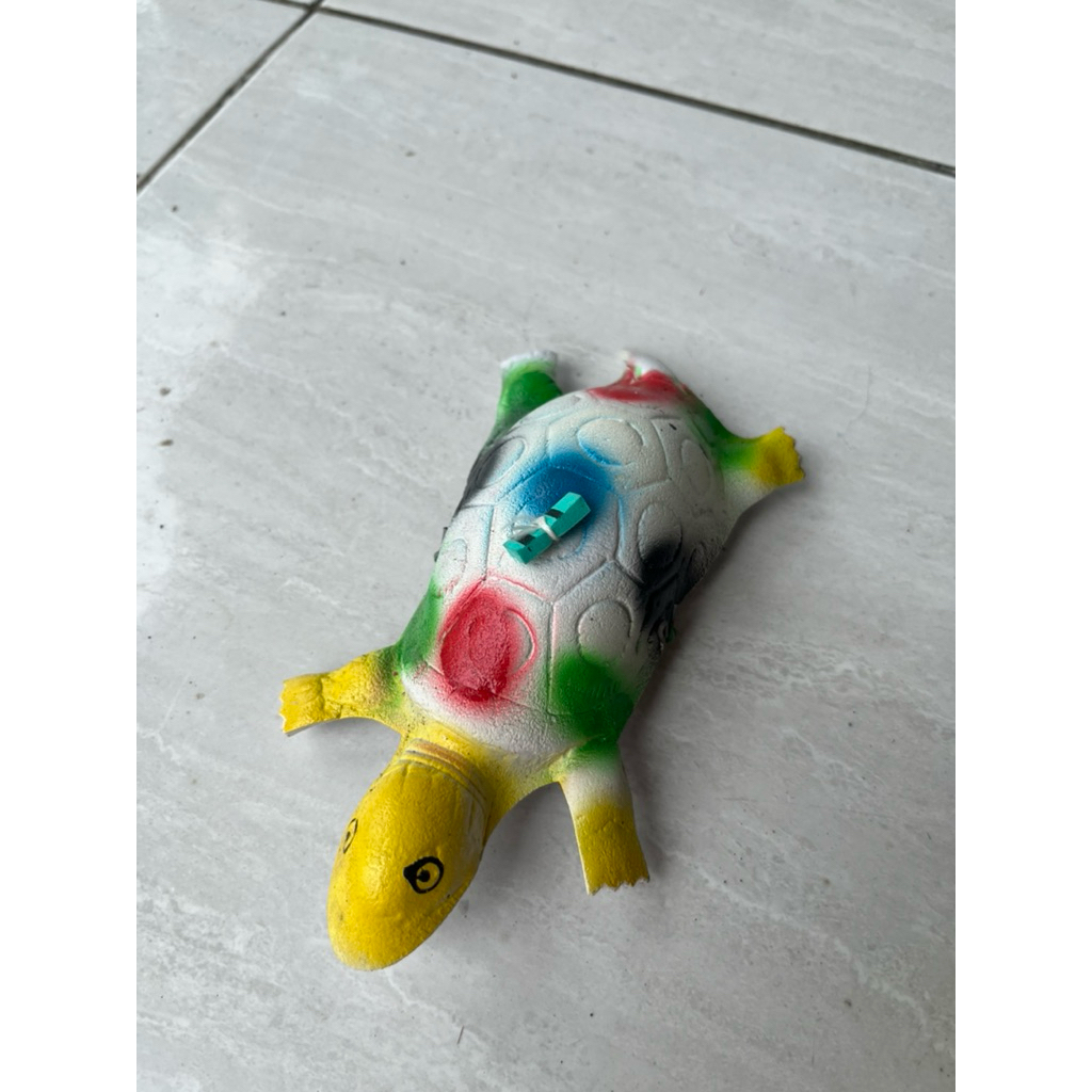 Mainan edukasi kura kura tarik