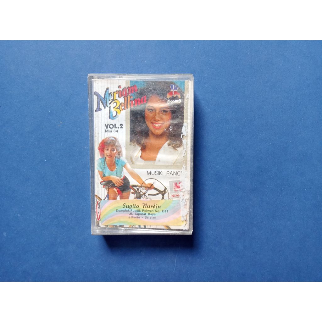 Kaset Pita Meriam Bellina Album Untuk Sebuah Nama Prod Irama Asia ( JK Records )