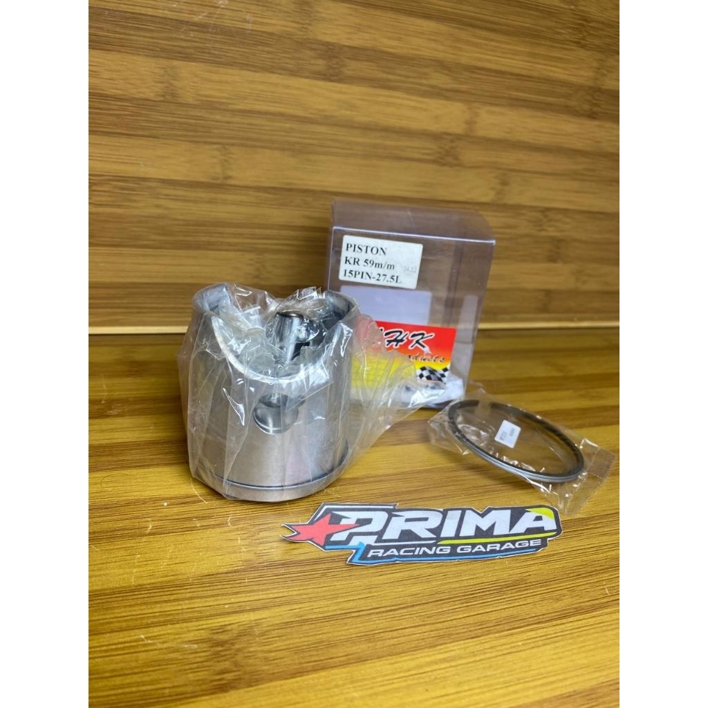 piston ninja 59MM LHK piston LHK ninja single ring Piston standar ninja LHK SINGGLE RING