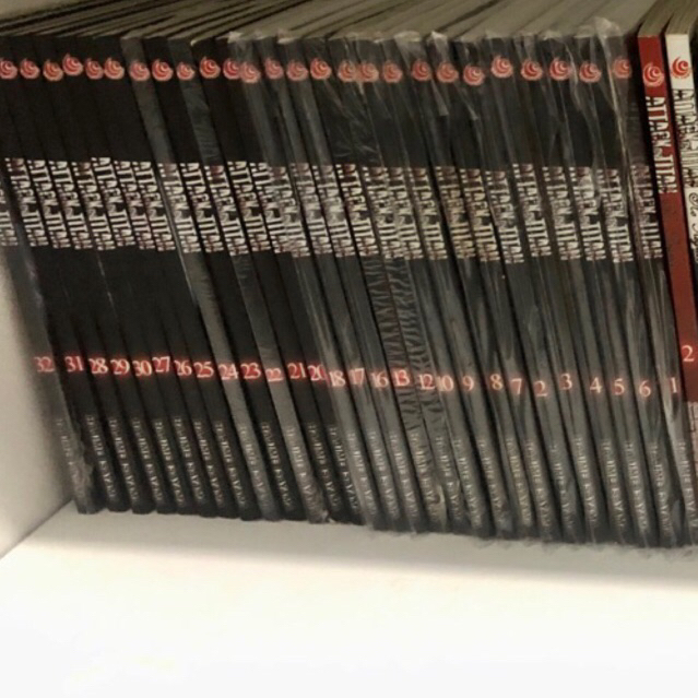 komik attack on Titan set 30 buku