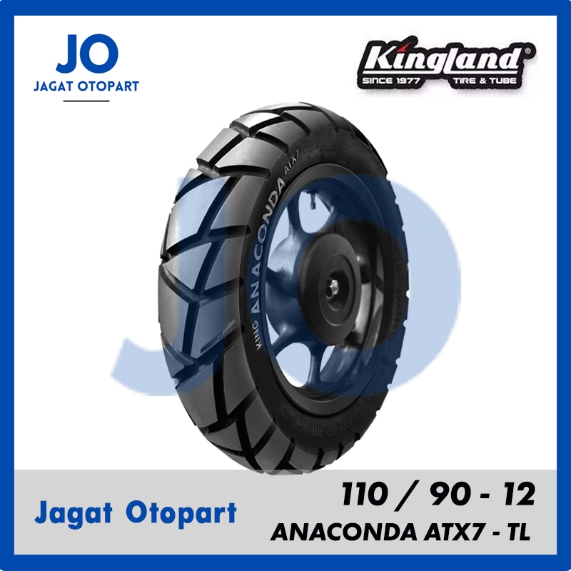 JAGAT Ban motor matic Kingland King Anaconda ATX 7  110 90 12 tubeless