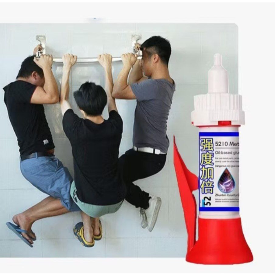 super glue Lem kuat lem besi super kuat tahan panas lem besi super kuat Lem serbaguna Cocok untuk be
