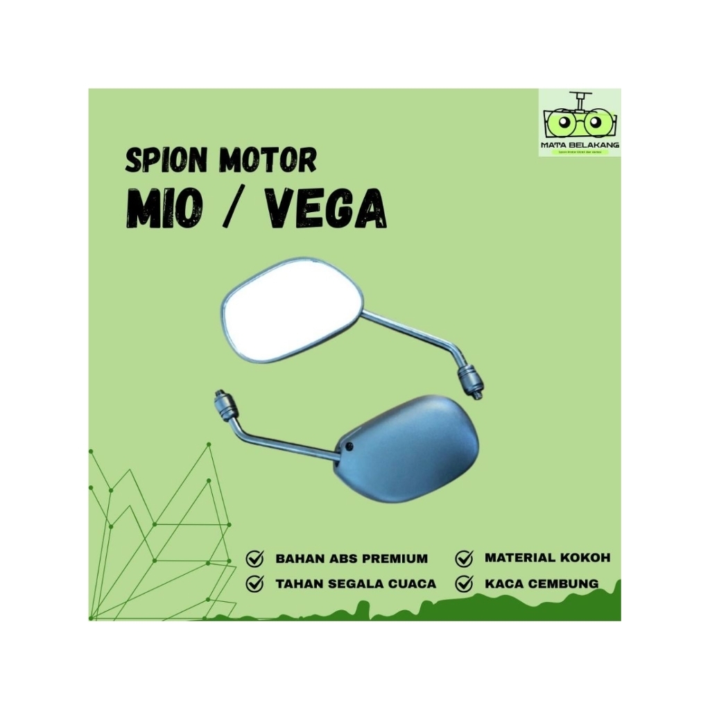 Spion Yamaha MIO Model Standar Spion MIO Kaca Spion Motor / Spion MIO Soul Karbu