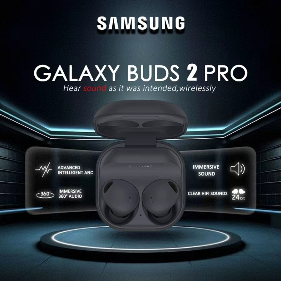 1:1 Super Copy Samsung Galaxy Buds 2 Pro IPX7 Water Resistance Dukungan Wireless Sports Headphone Da