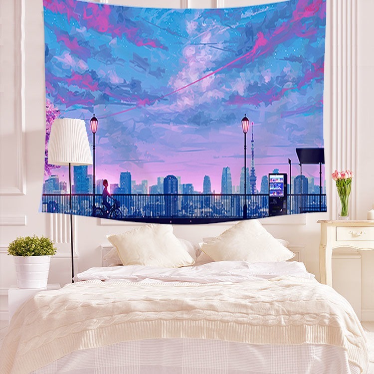 LUCKY CAT - POSTER KAIN DINDING | BACKDROP KAIN | WALLPAPER KAIN DINDING | POSTER KAIN KARTUN | BACK