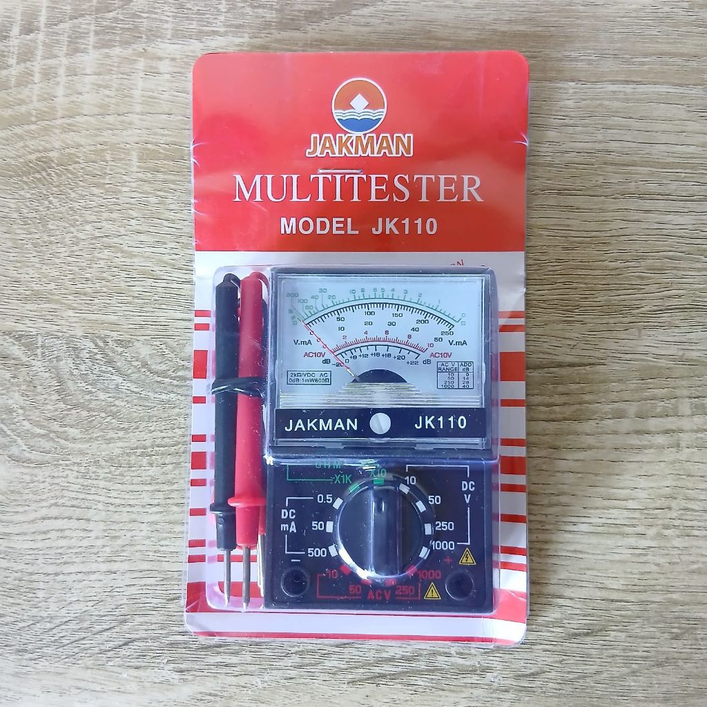 Multitester Analog Kecil Jakman 110  Multitester Analog YX 1000 Avometer Analog Kecil