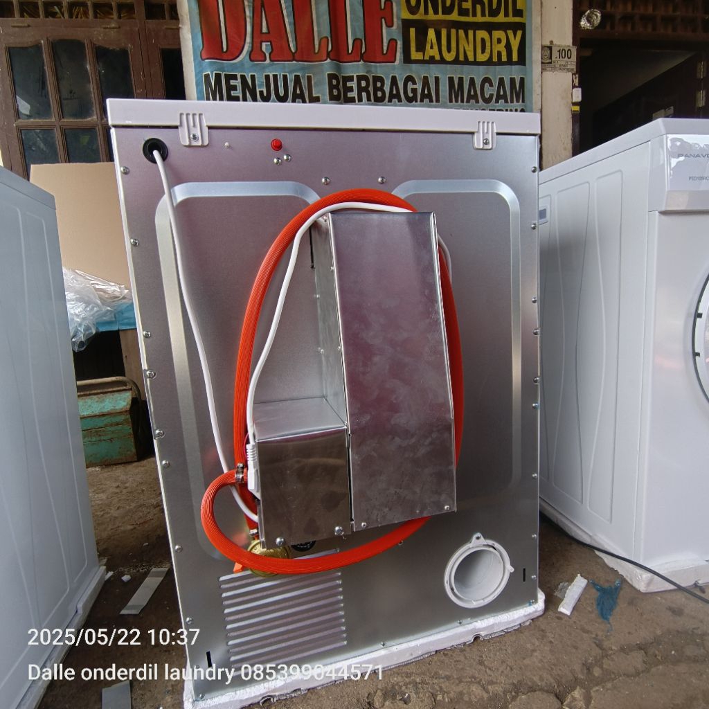 konversi gas mesin pengering laundry
